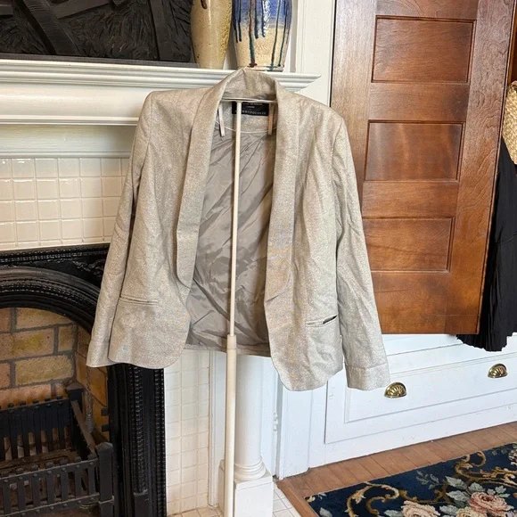 Antheopologie Helene‎ Bernan sparkly jacket- worn twice. Retail 180 - Picture 3 of 6